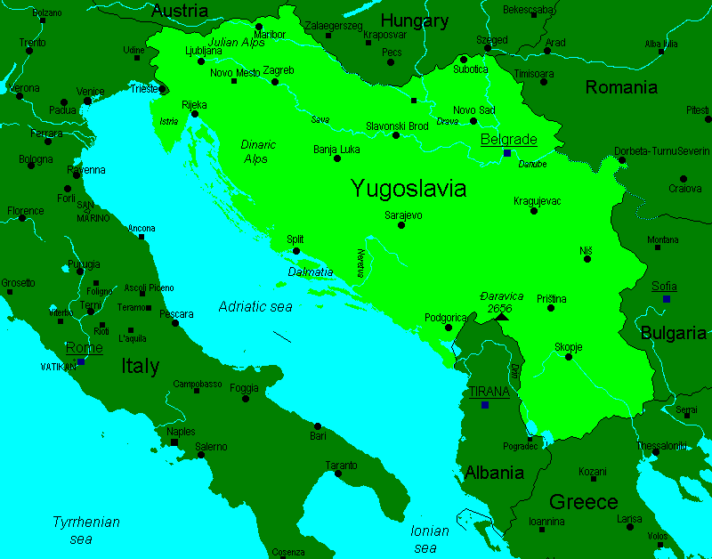 ¿Cómo se dividió Yugoslavia? (Paso a paso)