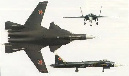 Sukhoi SU-47 ¿Conocías a este bebe?