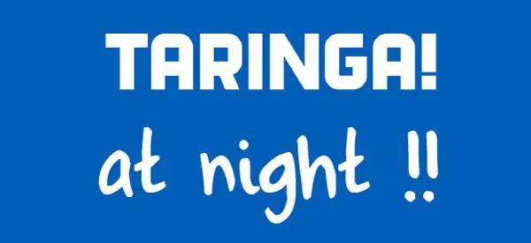 Salir a bailar? no papu, Taringa at night en la V5!!