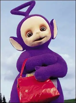 Tinky Winky mi único héroe en este lio
