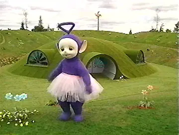 Tinky Winky mi único héroe en este lio
