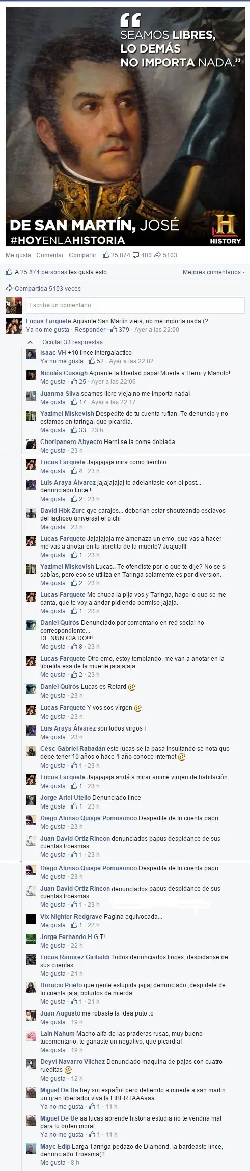 palabras que no entiendo de taringa como lince