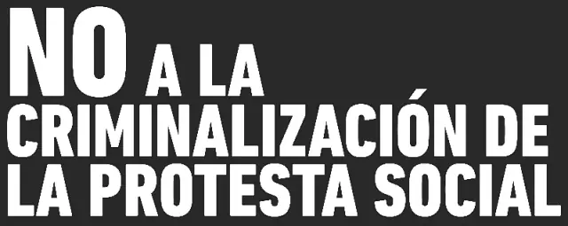 No a la Ley Antiterrorista