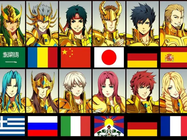 Los Caballeros de Zodiaco - Made In Brasil