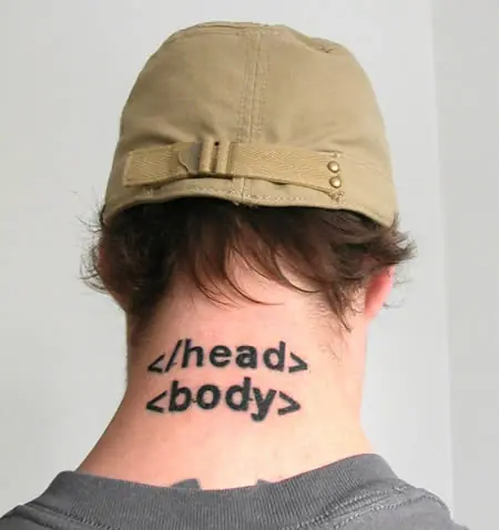 Dónde no tatuarse: los peores lugares del cuerpo Dónde no tatuarse: los peores lugares del cuerpo