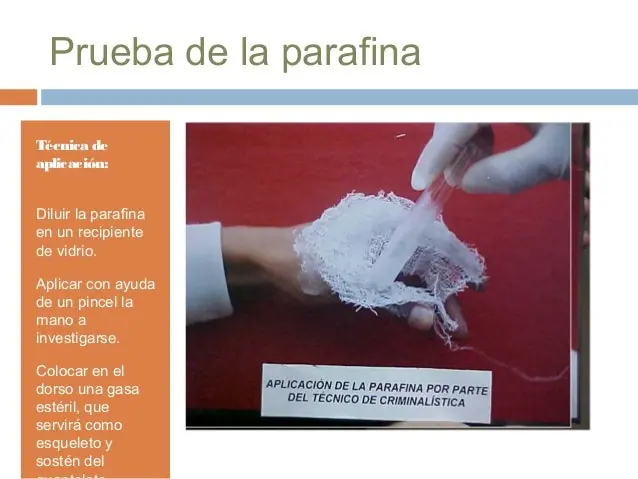 Balistica y residuos de disparos