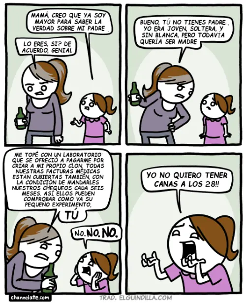 Comics y tiras de humor.