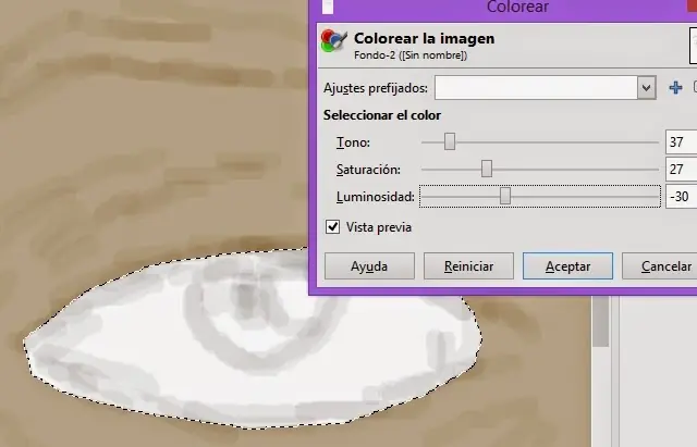 dibujar un ojo