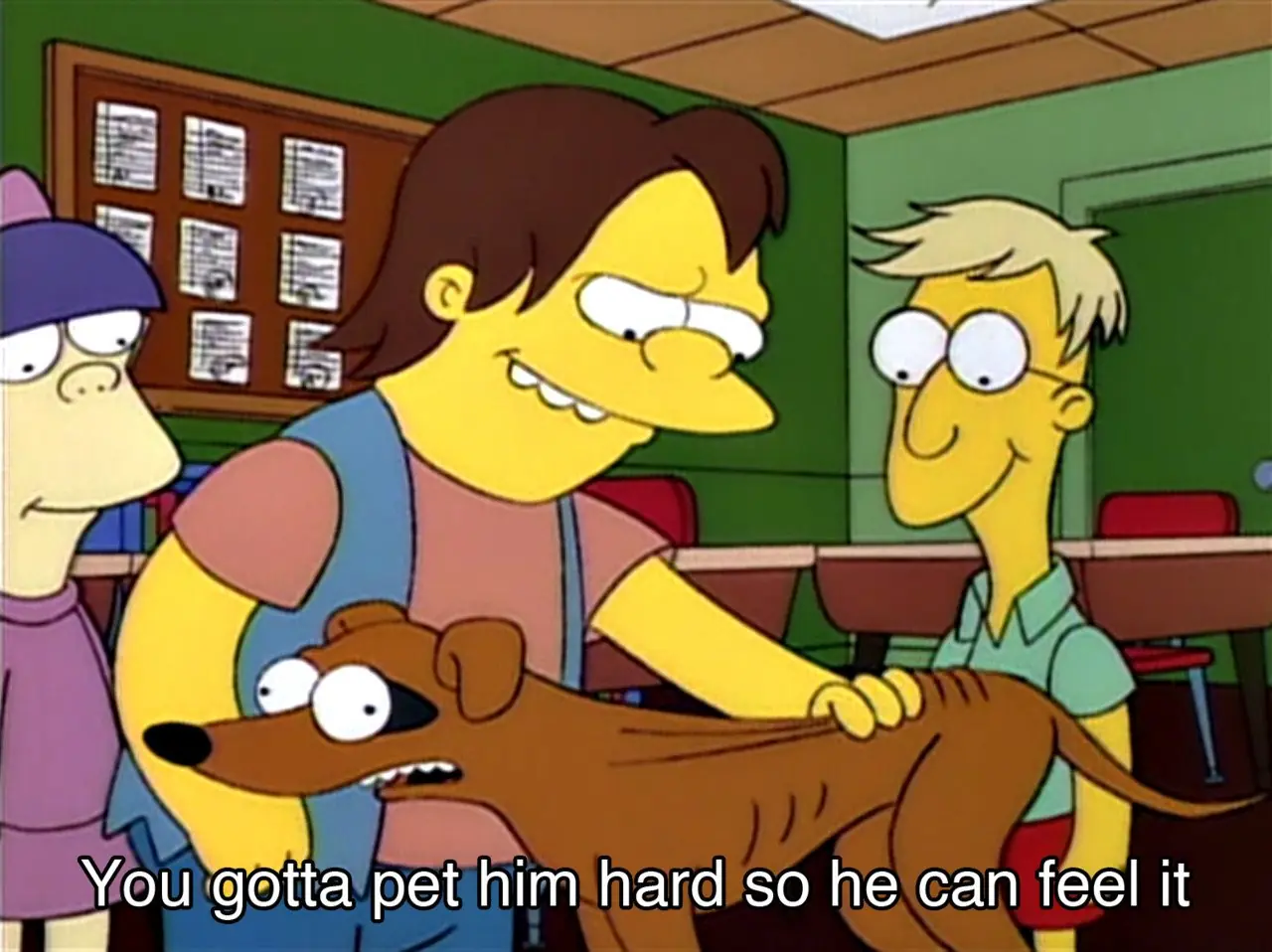 Nelson Muntz yo te banco!