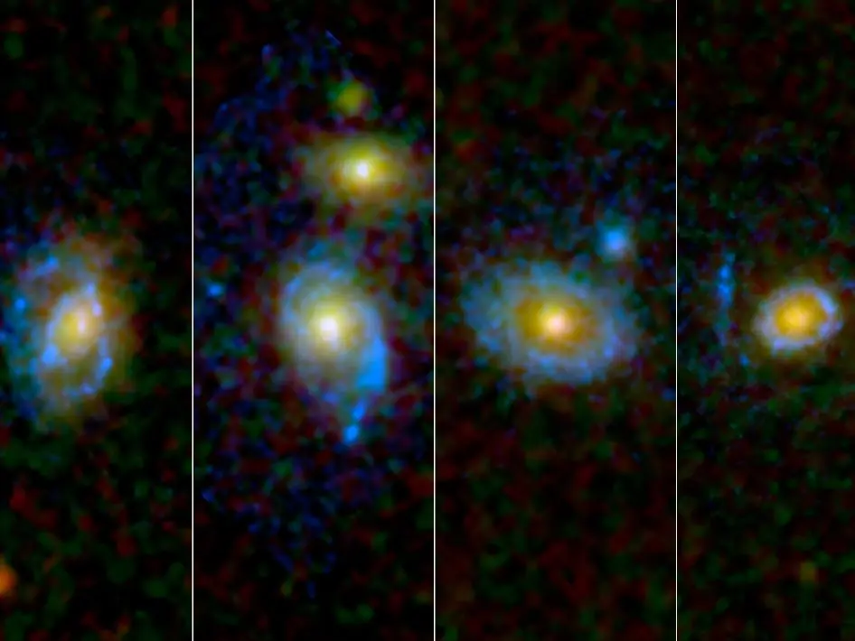 Galaxias que resucitan