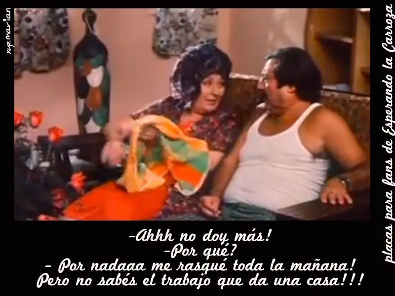 Esperando la Carroza - Frases -
