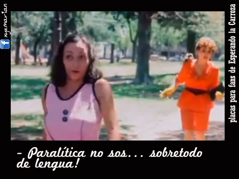 esperando la carroza