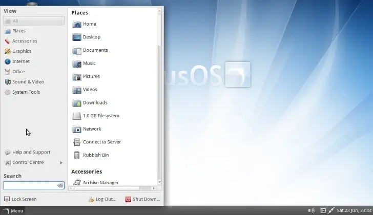 SolusOS 2 Alpha 5 tiene LibreOffice 3.5.4 y VLC 2.0.1