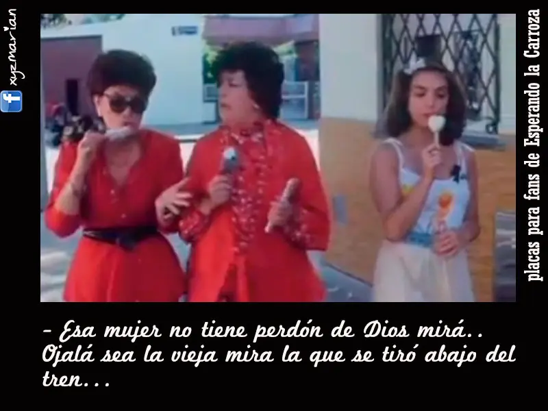 esperando la carroza