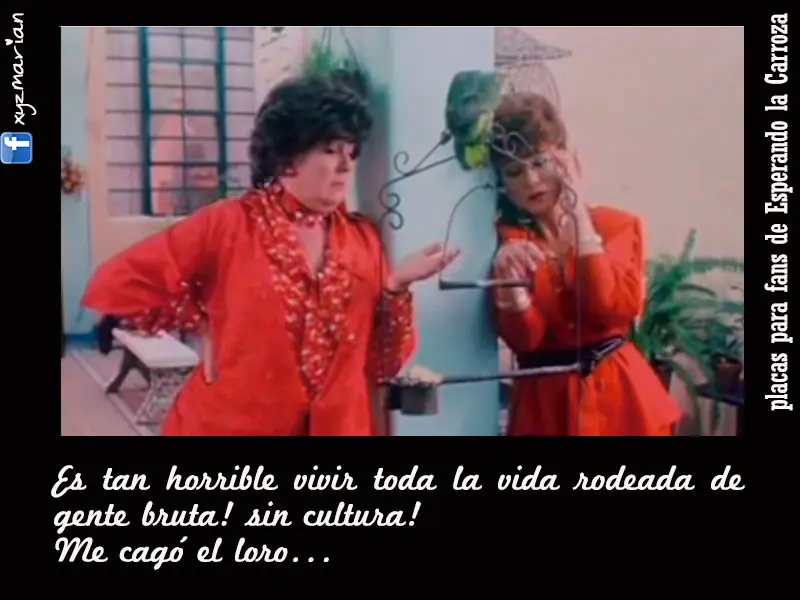 Esperando la Carroza - Frases -