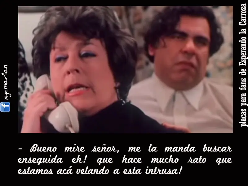 esperando la carroza