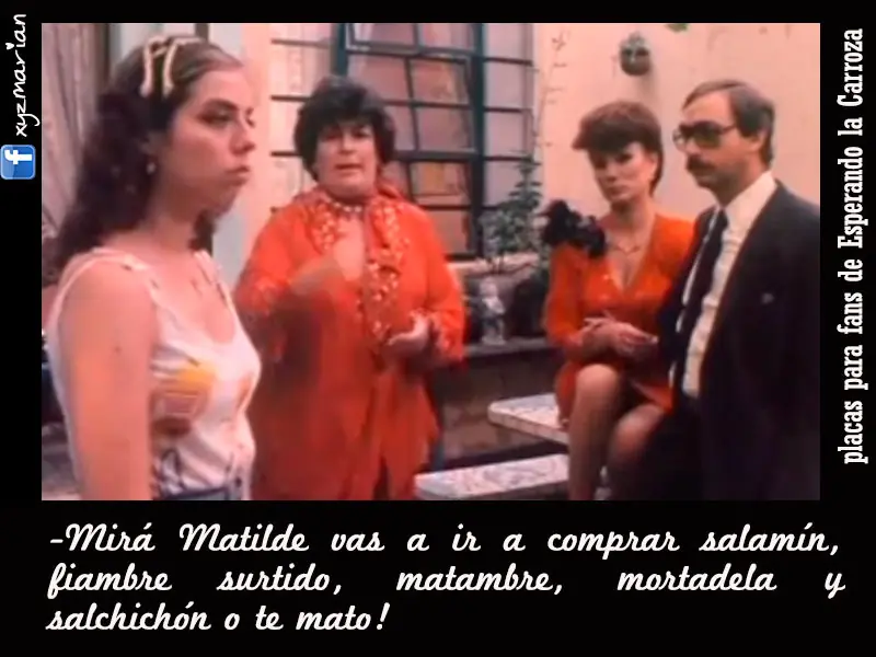 Esperando la Carroza - Frases -
