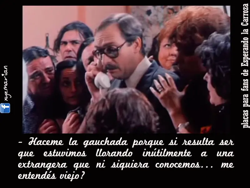 esperando la carroza