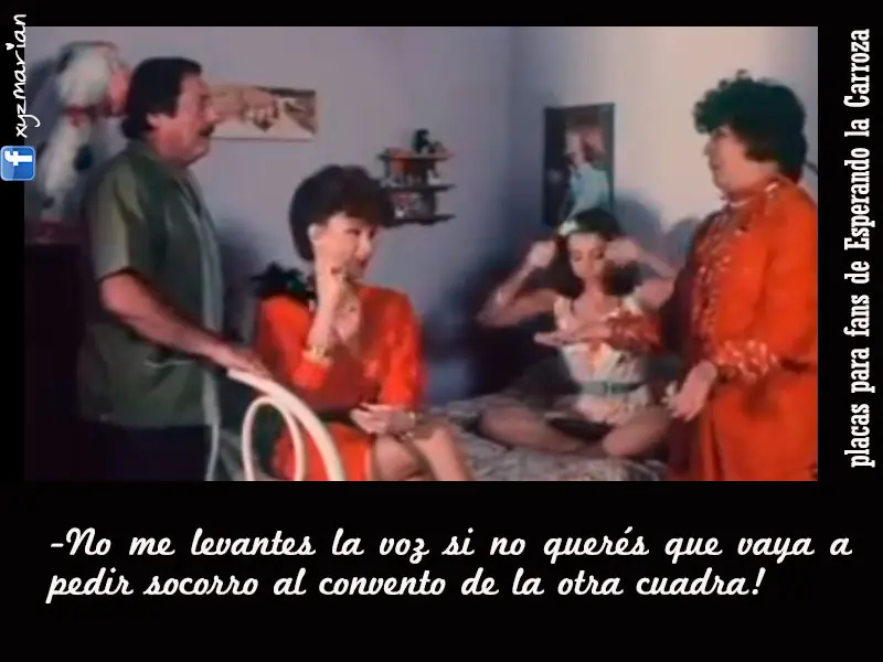 esperando la carroza