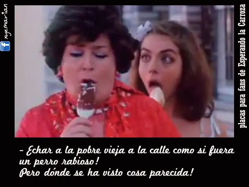 esperando la carroza