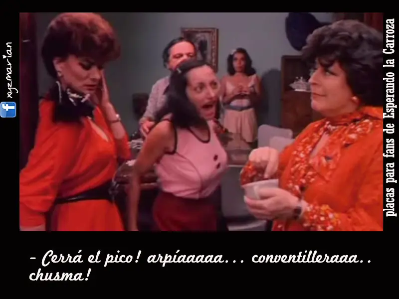 Esperando la Carroza - Frases -