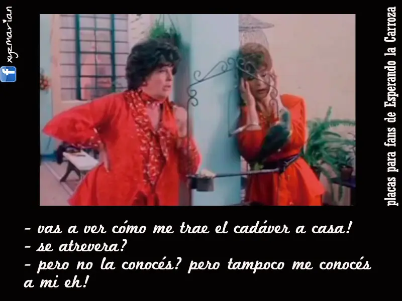 esperando la carroza