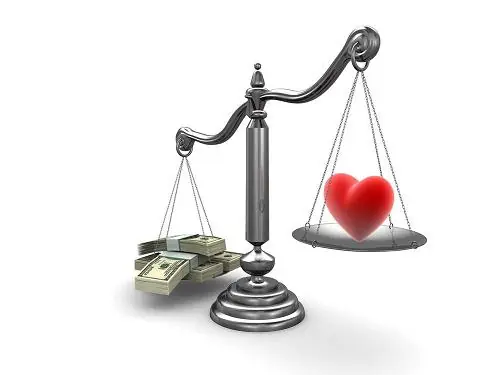 ¿Quieres enamorarte? No lo hagas sin no tienes dinero.