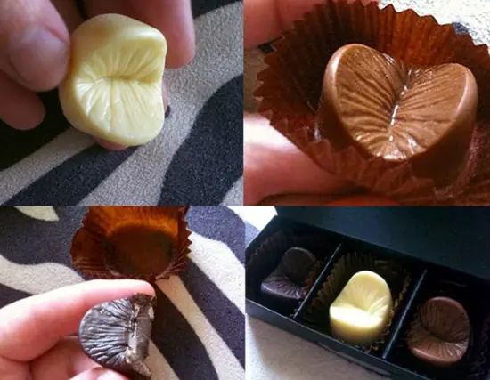 San Valentín: Bombones con la forma de tu ano