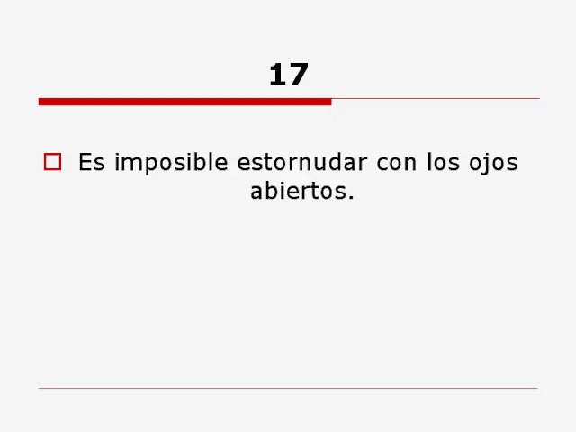 22 cosas