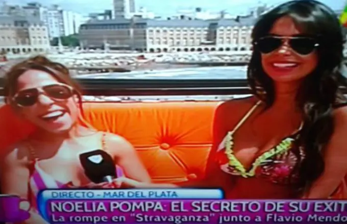 noelia pompa defiende a flavio mendoza.
