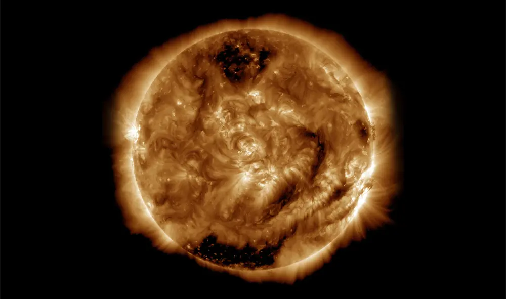 La imagen número 100 millones tomada por el Solar Dynamics