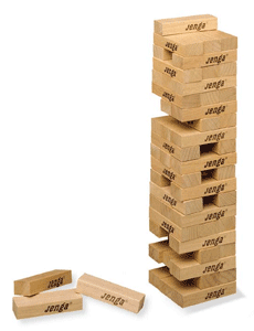 Construcciones con piezas de Jenga, etc hechos por mi :):):)