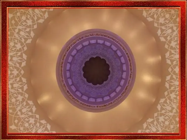 El taj mahal por dentro.
