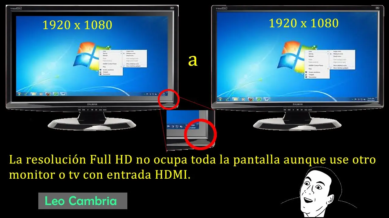 1920x1080 No ocupa toda la pantalla. Soluc. || Leo Cambria
