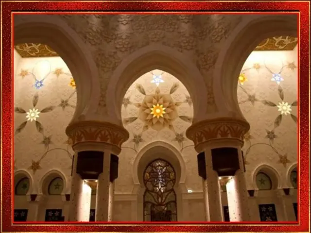 El taj mahal por dentro.