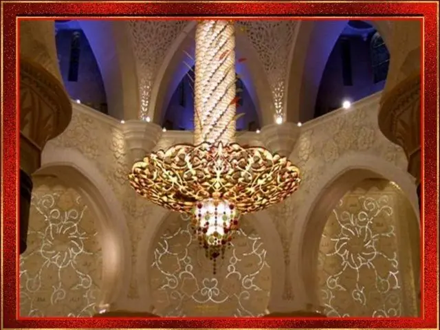 El taj mahal por dentro.