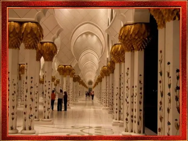 El taj mahal por dentro.