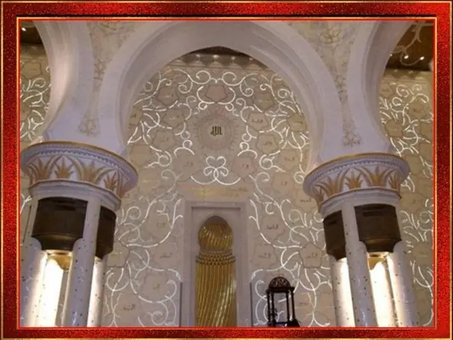 El taj mahal por dentro.