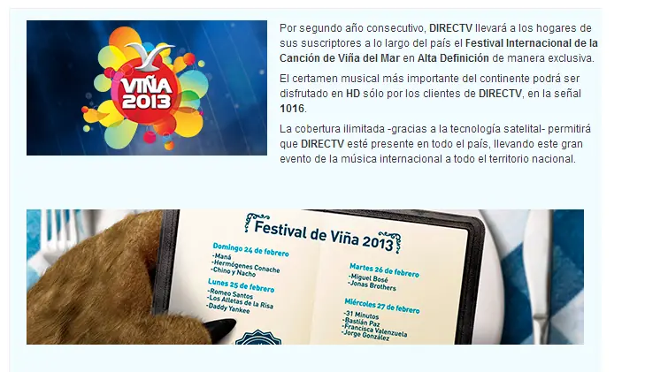 No Banco a Direct TV! te cuento por que