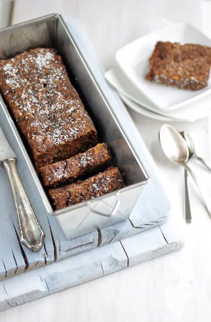 Pan de zanahoria y coco. Sin harinas refinadas ni lacteos