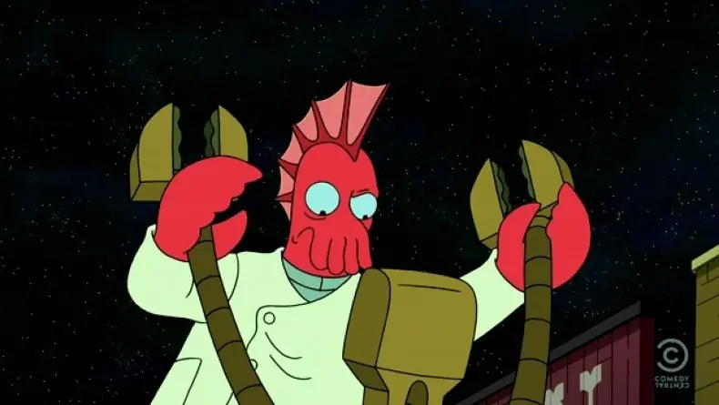 Zoidberg, el mas groso de Futurama!