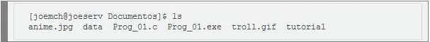 Gnu/Linux: Comando ls