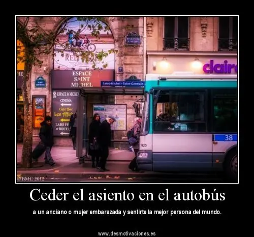 7 razones para NO cederle el asiento a una mujer.