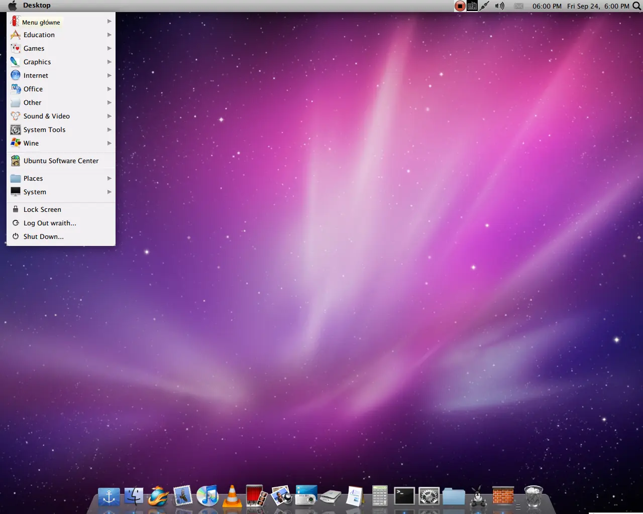 Estilo Mac en Linux Ubuntu