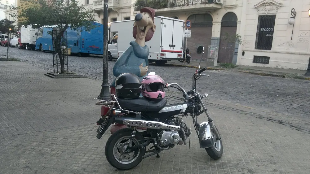 Viajé 1500km en una DAX-70 y te lo muestro.