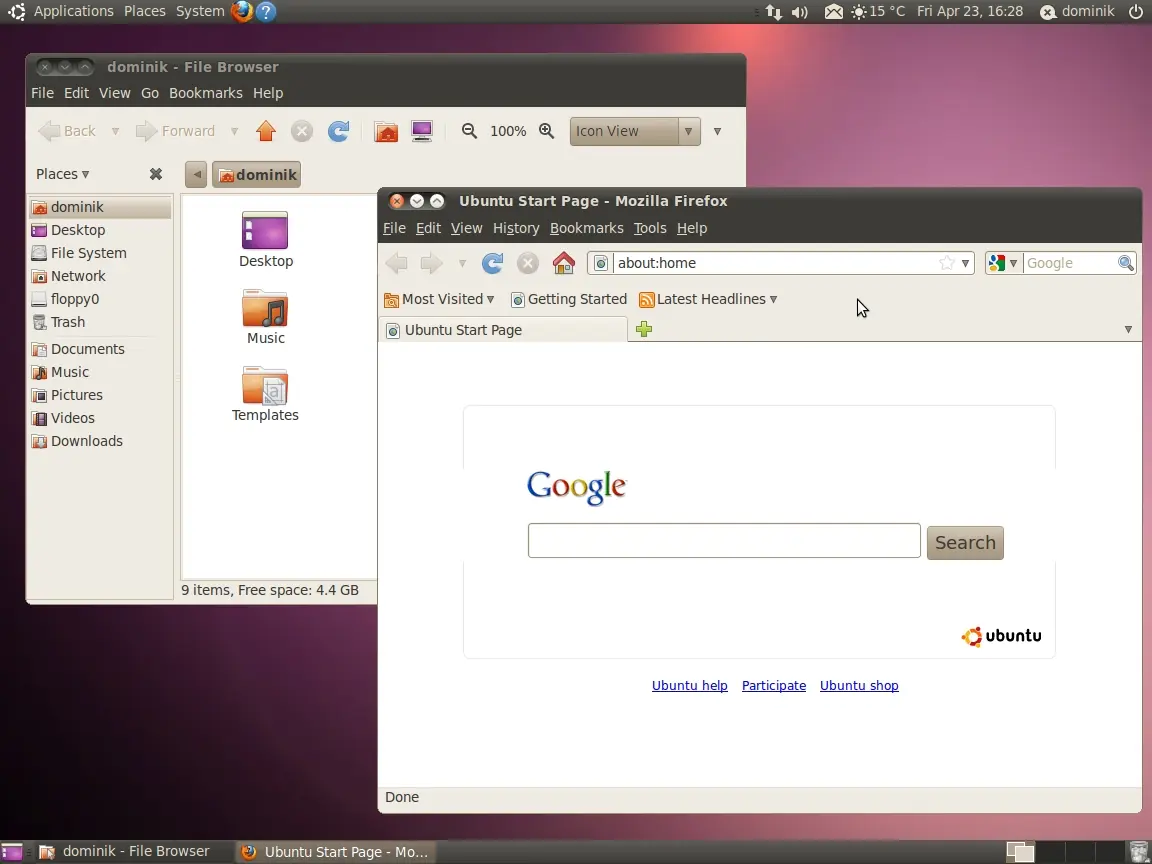kde