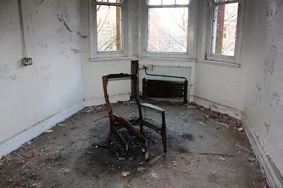 Lugares abandonados y olvidados.