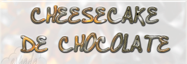 Cheesecake de chocolate
