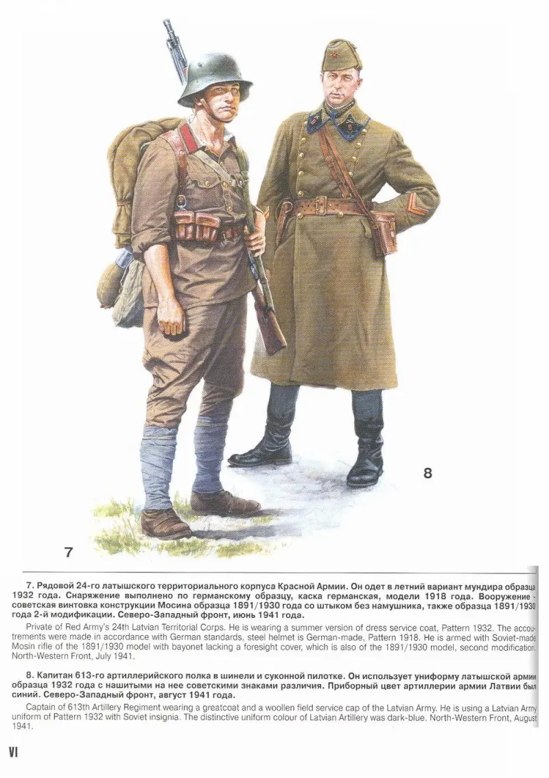 Megapost:  Uniformes del Ejército Rojo.