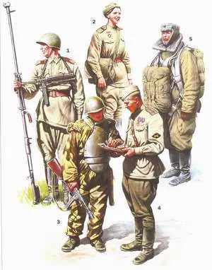 Megapost:  Uniformes del Ejército Rojo.